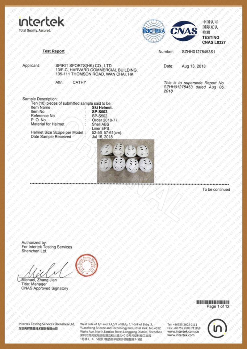 10 SP-S502 ASTM2040 Test Report