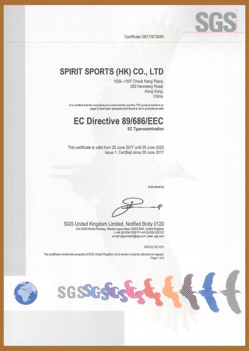 12 SP-S988 EN1077 Certification